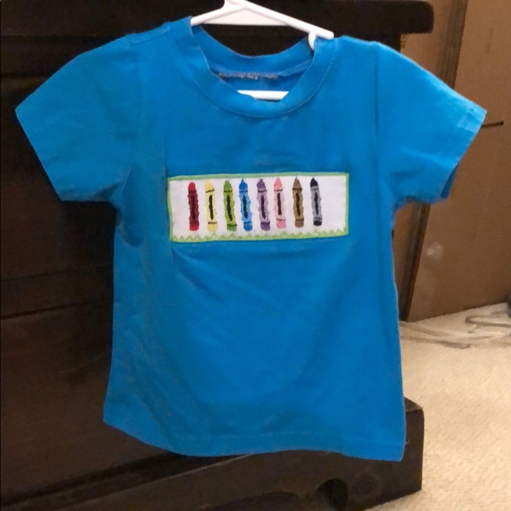 2T crayon smock